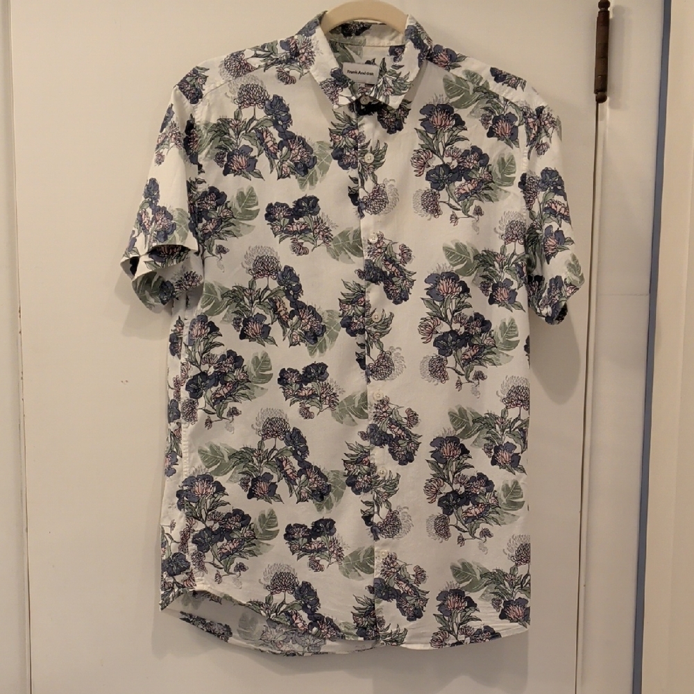 Floral Short Sleeve Shirt From Frank And Oak